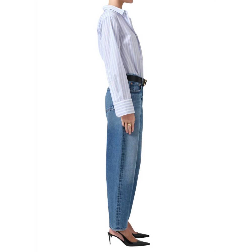 Citizens Of Humanity Medium Blue Wide Leg Jeans Miro. - Picture 2 of 4